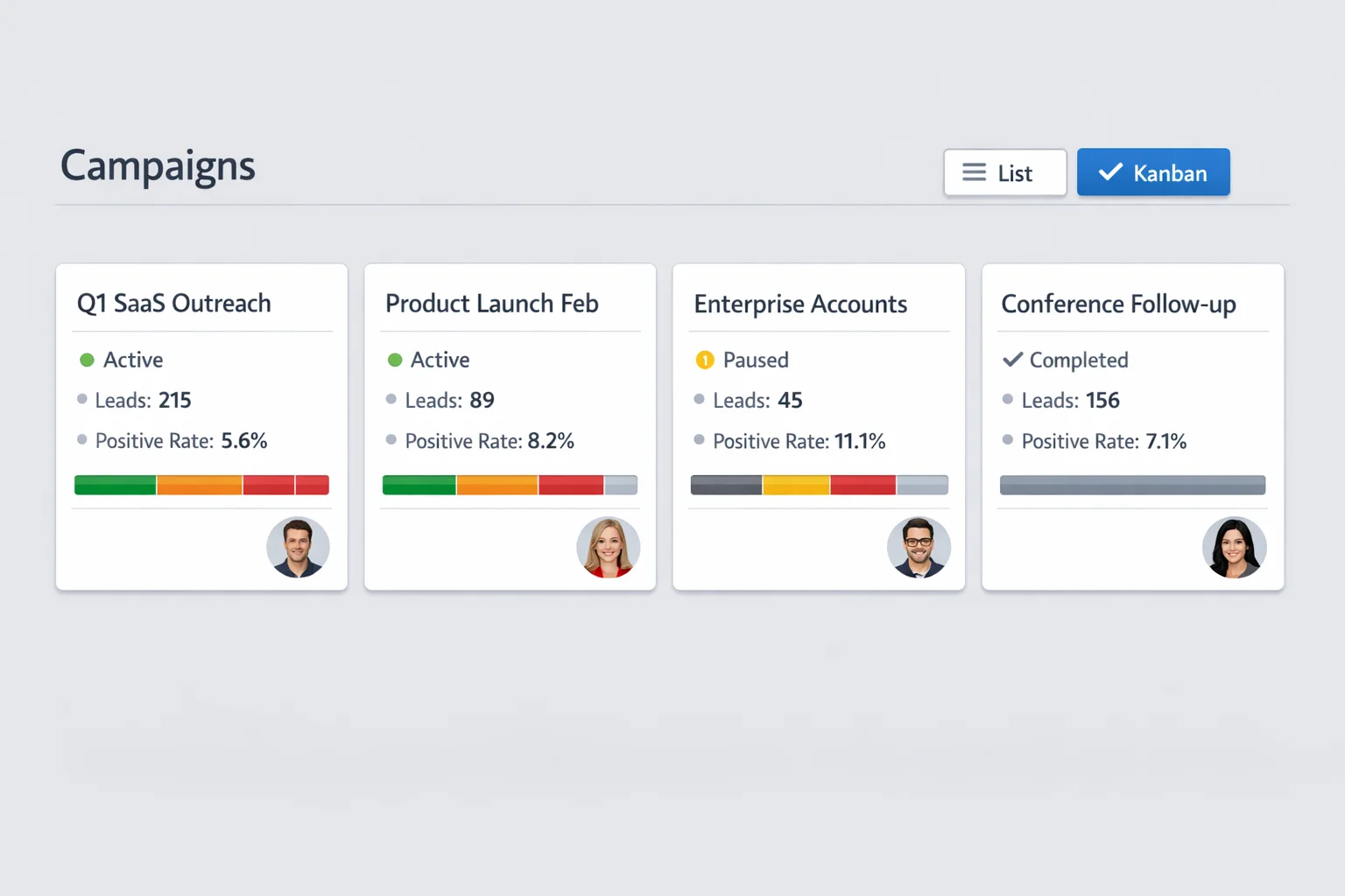 Cold Email & Follow-up Automation