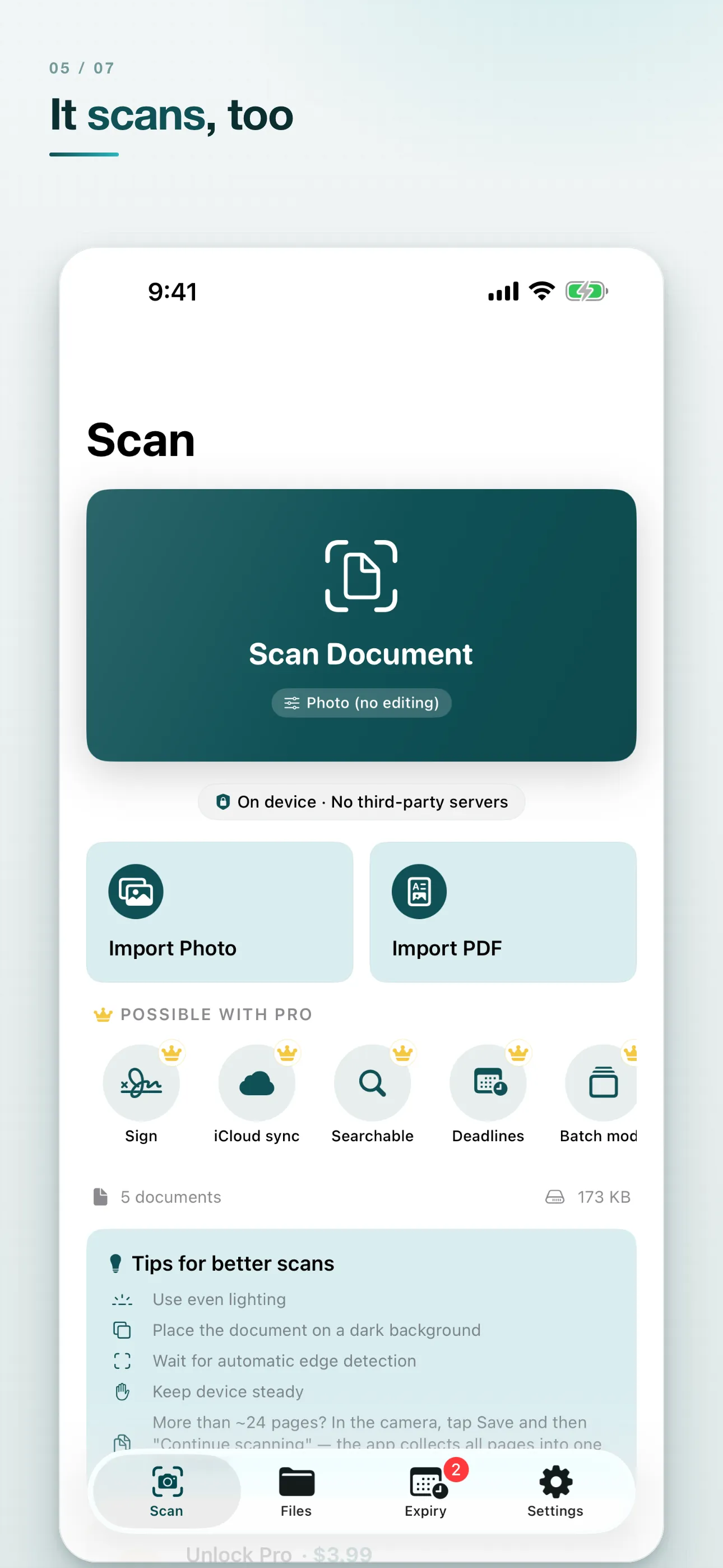 SignaScan — 5