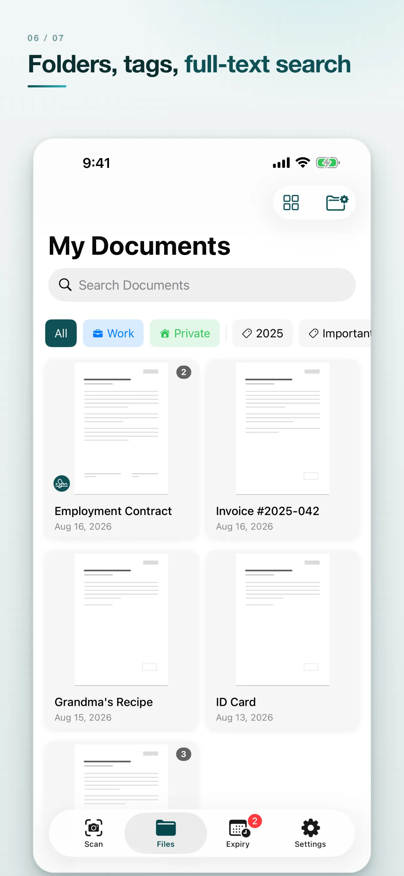 SignaScan — 6