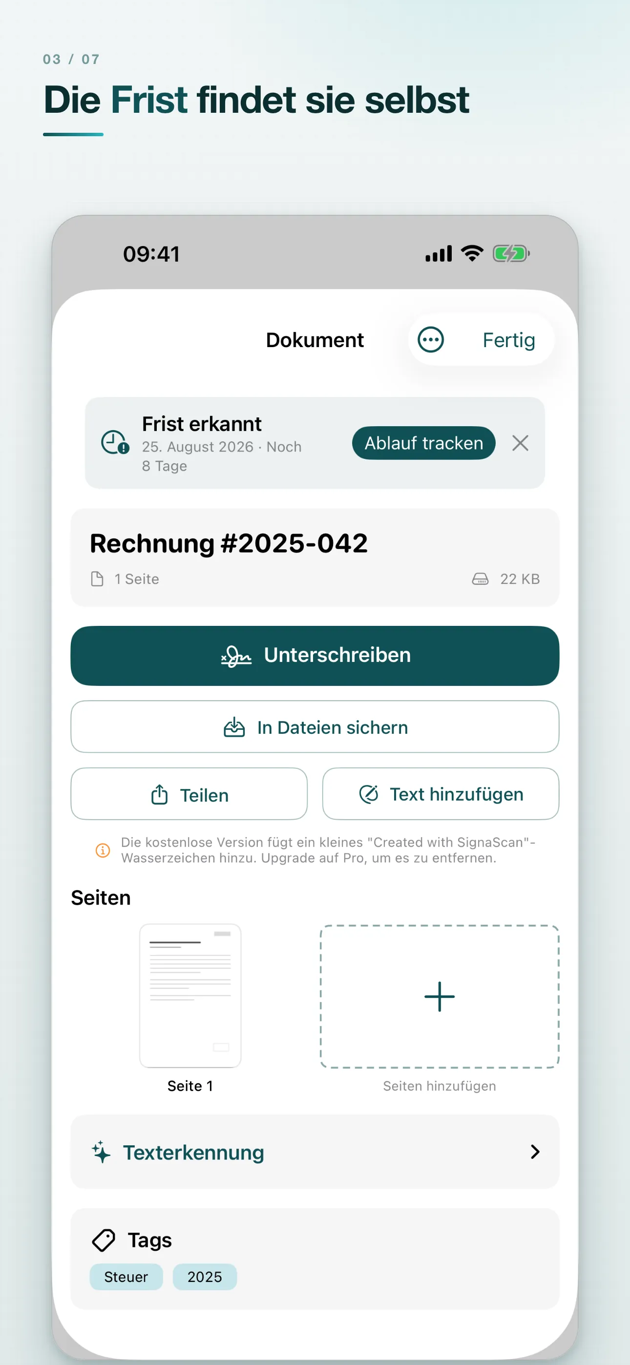 SignaScan — 3