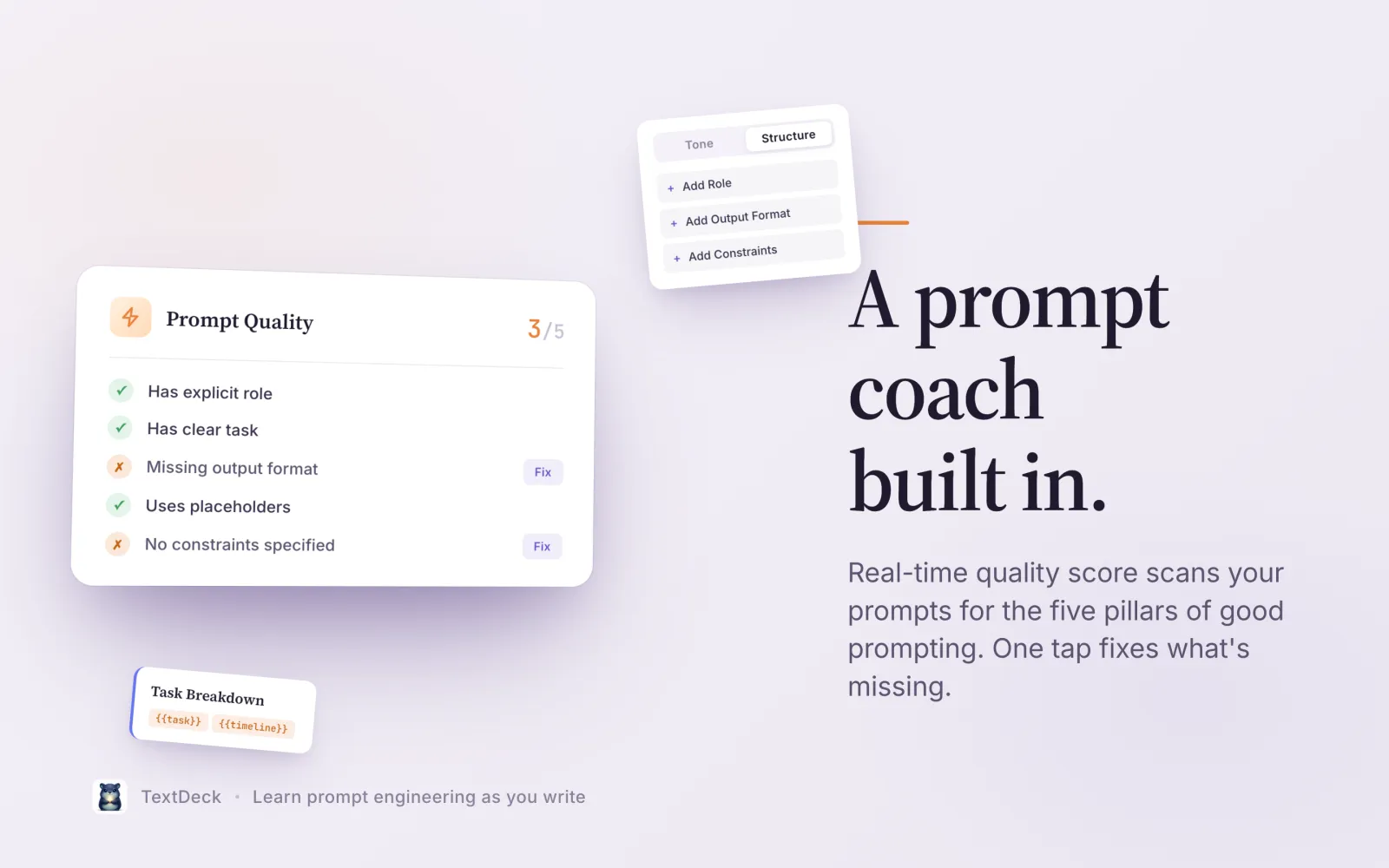 TextDeck — 6